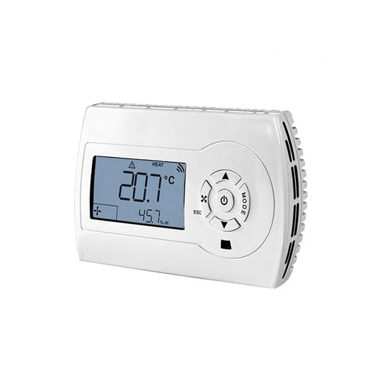 Sonniger CRF85M programozható elektronikus MODBUS fan-coil termosztát 0-10V