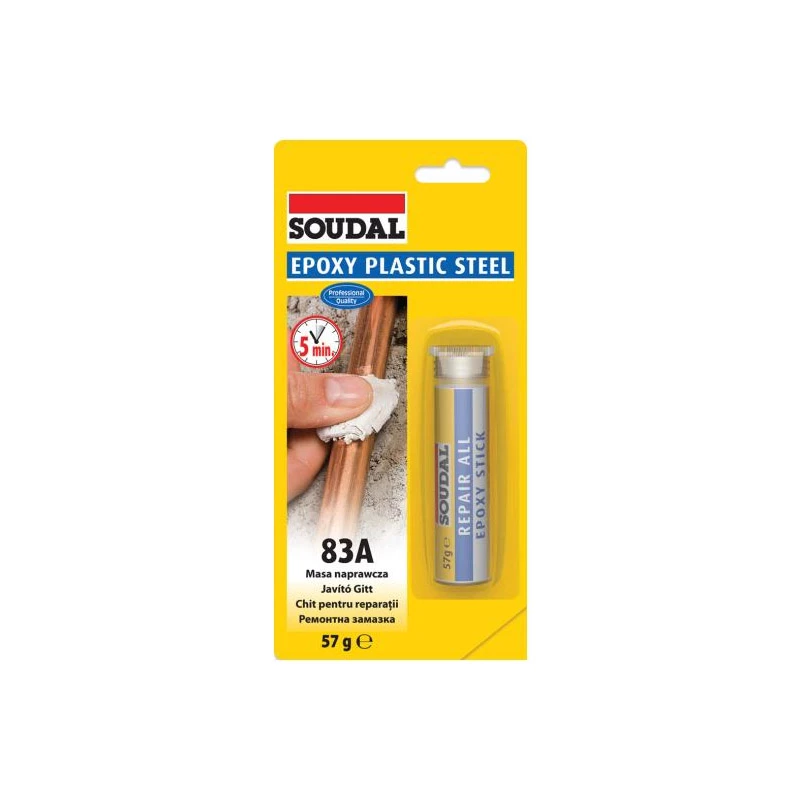 Soudal ragasztó Araldite Plastik Steel