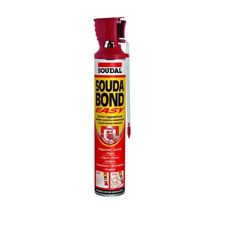 Soudal ragasztóhab Easybond 750ml Hu/Ro visszazárható