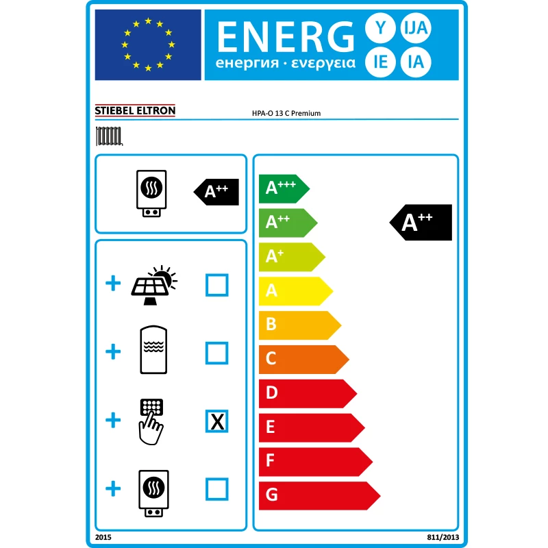 Stiebel Eltron HPA-O 13 C Premium inverteres monoblokkos levegő/víz hőszivattyú