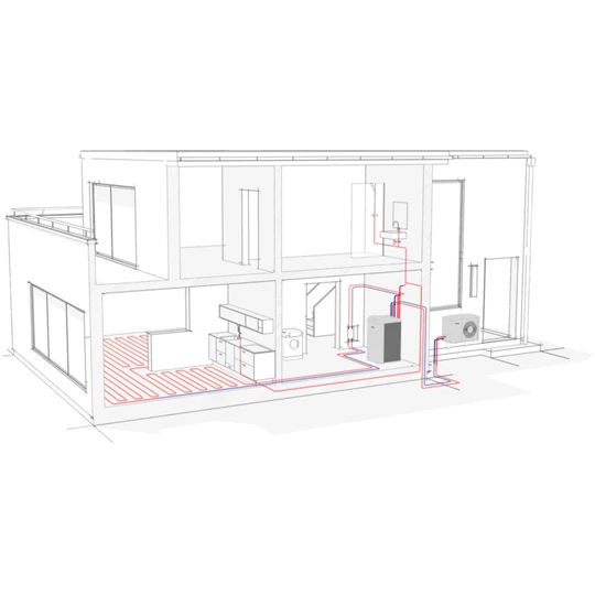 Stiebel Eltron HPA-O 8 CS Plus monoblokkos levegő/víz hőszivattyú