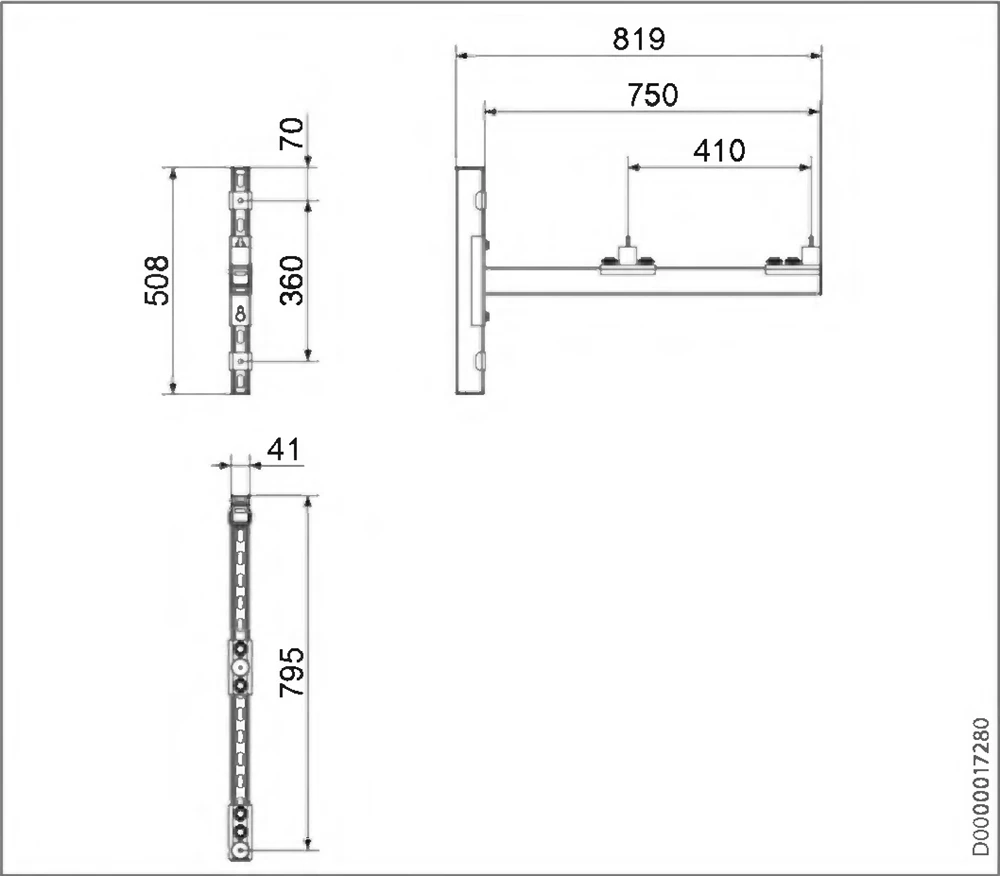 Stiebel Eltron WK-1.1 fali konzol