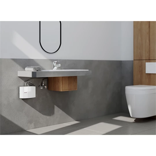 Stiebel Eltron elektromos átfolyós vízmelegítő, pult alá vagy fölé szerelhető alsó vagy felső csatlakozás, EIL 7 Premium