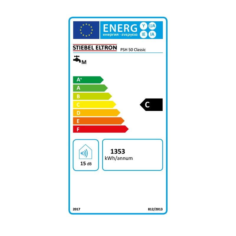 Stiebel Eltron PSH 50 Classic villanybojler, hidraulikus vezérlés, 50 liter