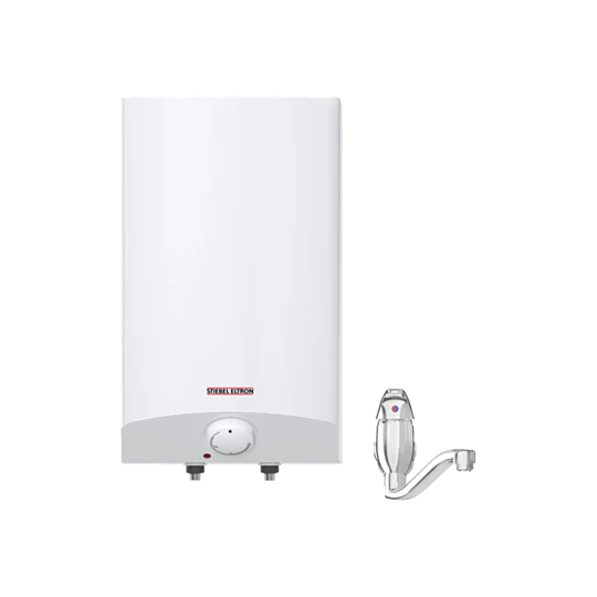 Stiebel Eltron elektromos tárolós vízmelegítő, pult fölé szerelhető, alsó csatlakozás, ESH 10 O-N Trend +A, csapteleppel