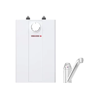 Stiebel Eltron elektromos tárolós vízmelegítő, pult alá szerelhető, felső csatlakozás, ESH 5 U-N Trend +A, csapteleppel