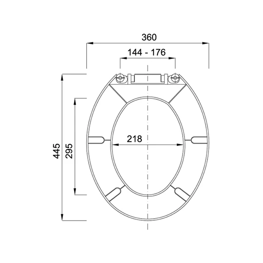 Styron WC ülőke, KŐRÖS (10db/#)