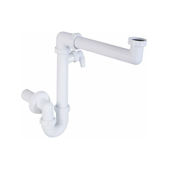 Styron helytakarékos csőszifon