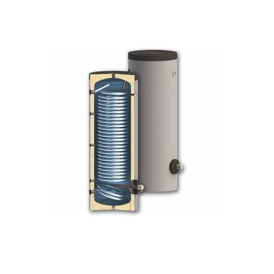 Sunsystem SWP NL 300l HMV-tároló egy hőcserélővel hőszivattyúhoz, 3,3m2, 610/1695mm