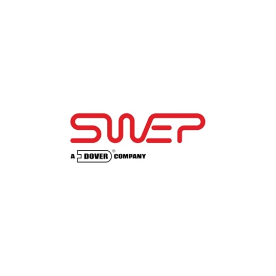 Swep B85Hx20/1P-SC-M 4x1"&22U lemezes hőcserélő forrasztott kivitel (anyag AISI 316)