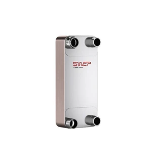 Swep B85Hx20/1P-SC-M 4x1"&22U lemezes hőcserélő forrasztott kivitel (anyag AISI 316)