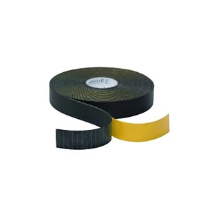 Szigetelő csőhéjhoz ragasztószalag, tekercses, 3 mm x 50 mm x 15 fm,  fekete TTM AC-TAPE