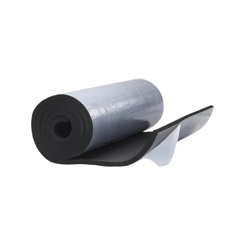 Szigetelő tekercselt lemez, öntapadós, kaucsuk (fekete), Kaimann K-FLEX ST, vastagság=13 mm, m2-ár, 14 m2/tekercs