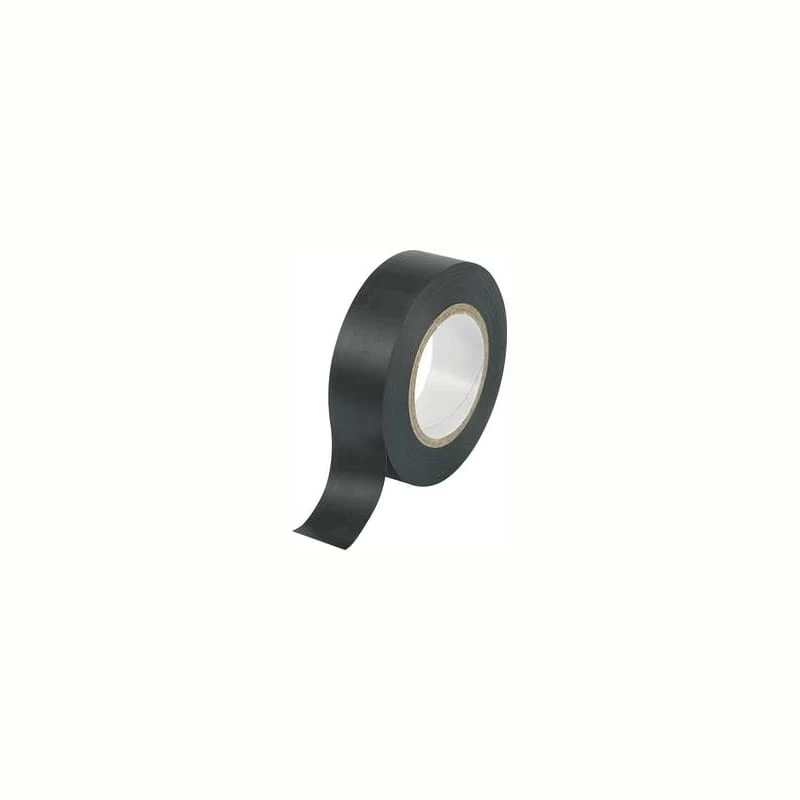 Szigetelőszalag  PVC 19 mm x 20 fm Tracon, fekete