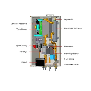 Technik Cool PRO split levegő-víz hőszivattyú, 10 kW, 1 fázisú, 230 V
