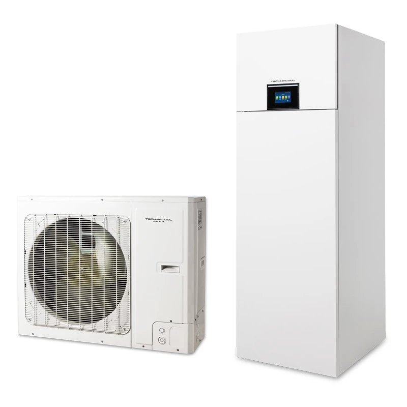 Technik Cool PRO split levegő-víz hőszivattyú beépített 185 literes HMV tárolóval, 10 kW, 3 fázisú, 400 V