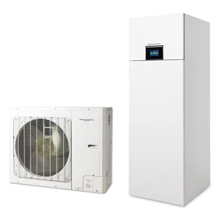 Technik Cool PRO split levegő-víz hőszivattyú beépített 185 literes HMV tárolóval, 6 kW, 1 fázisú, 230 V