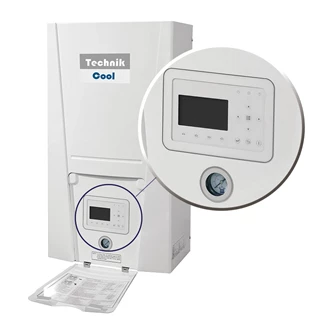 Technik Cool levegő-víz hőszivattyú SZETT 12,5 KW 3 FÁZIS