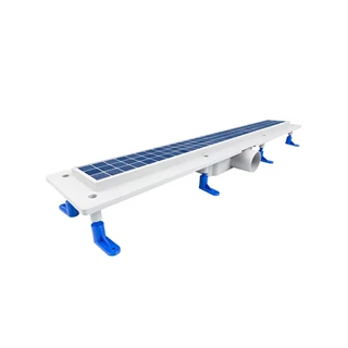 Technik Sanitary zuhanyfolyóka, 1000 mm-es, Floore ráccsal, burkolható