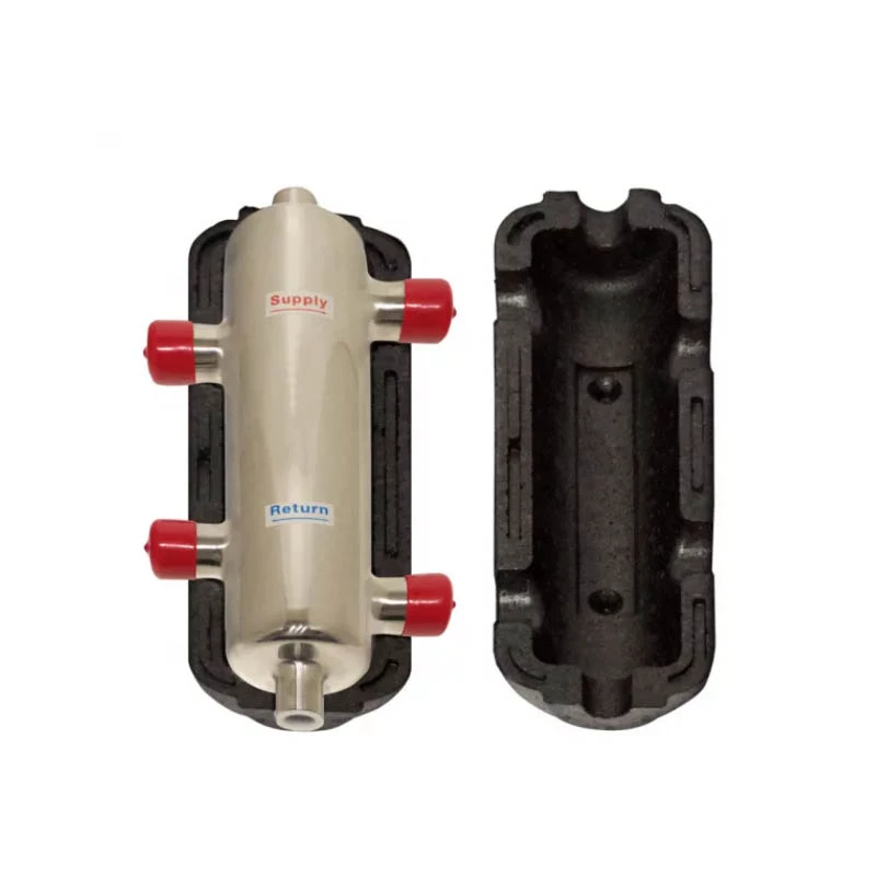 Technik Therm hidraulikus váltó, D=89 mm, 4 m3/h, 4x5/4" KM, szigeteléssel