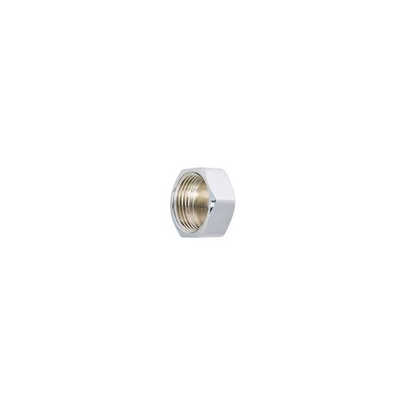 Technik Therm krómozott sárgaréz kupak 3/4"