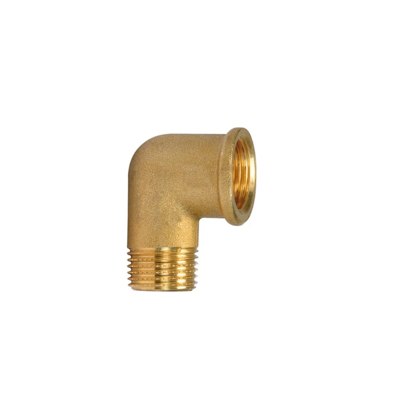 Sárgaréz könyök idom, 1/2" KB, Technik Therm