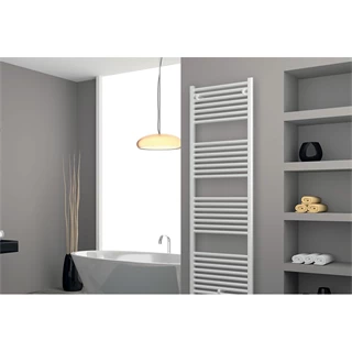 Technik Therm Angora törölközőszárító radiátor, 600 x 700 mm, egyenes, fehér