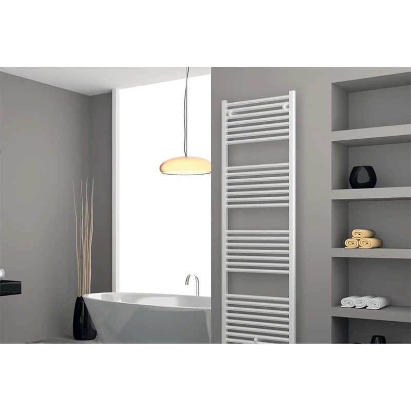 Technik Therm Angora törölközőszárító radiátor, 600 x 700 mm, egyenes, fehér