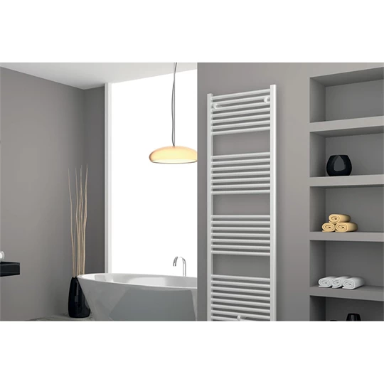 Technik Therm Angora törölközőszárító radiátor, 600 x 700 mm, egyenes, fehér