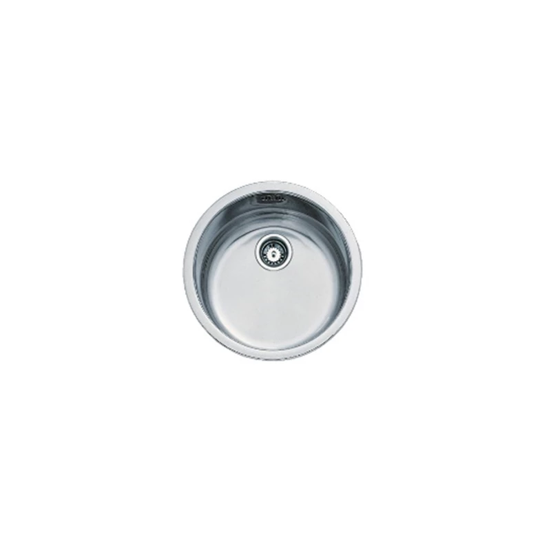 Teka rozsdamentes mosogató tálca, ERC, inox, fényes, kör, 3 ˝" lefolyócsomag