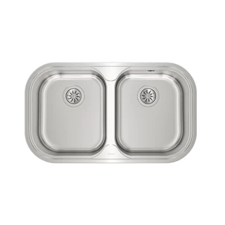 Teka rozsdamentes mosogatótálca, Stylo 2B, inox, fényes, 3˝" lefolyócsomag