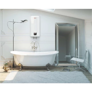 Thermex Flat Smart IF 100 - villanybojler extra lapos kivitelben (2 kW), állítva, fektetve szerelhető