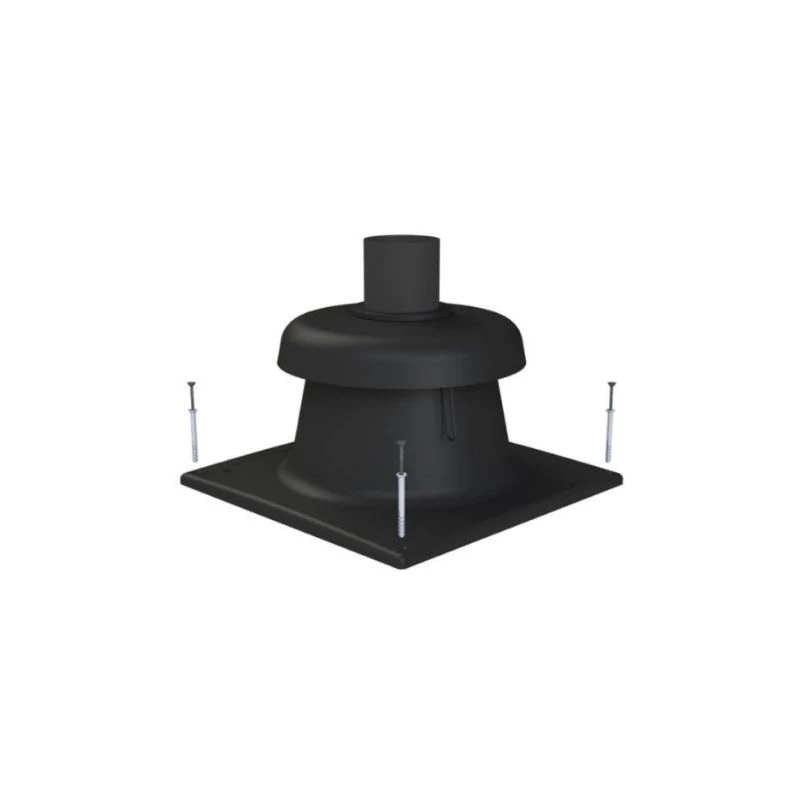Tricox Kürtő fedél fekete 60mm