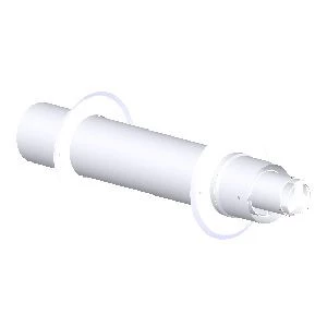 Tricox PPs/Alu parapet 60/100mm 2db takaró lemezzel