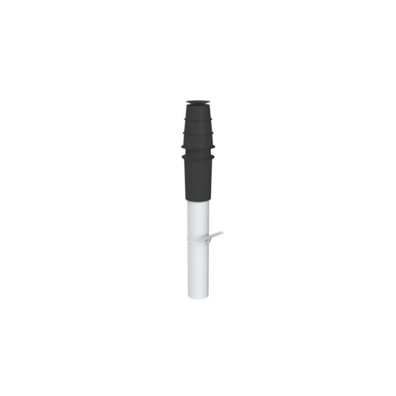 Tricox PPs/Alu tető átvezetés 60/100mm fekete EconeXt