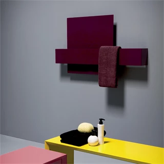 Tubes Square Composition 03 törölköző szárító radiátor, vízszintes kialakítás