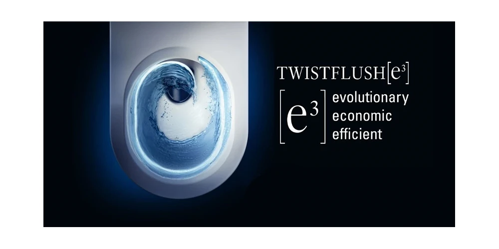 TwistFlush [e3] A VILLEROY & BOCH új öblítési technológiája