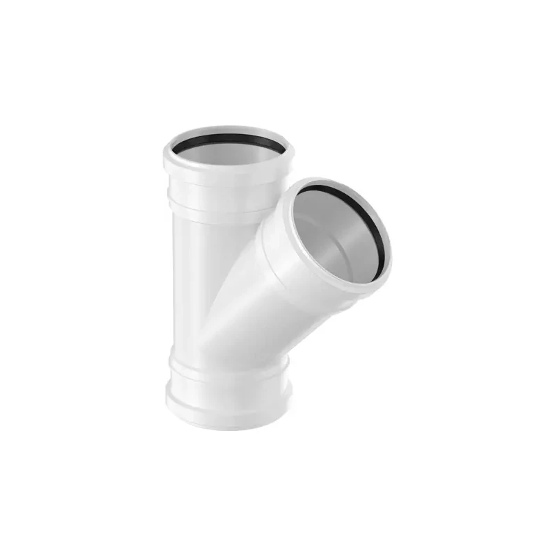 Uponor Decibel dupla tokos lefolyóág-idom 110/110-45°