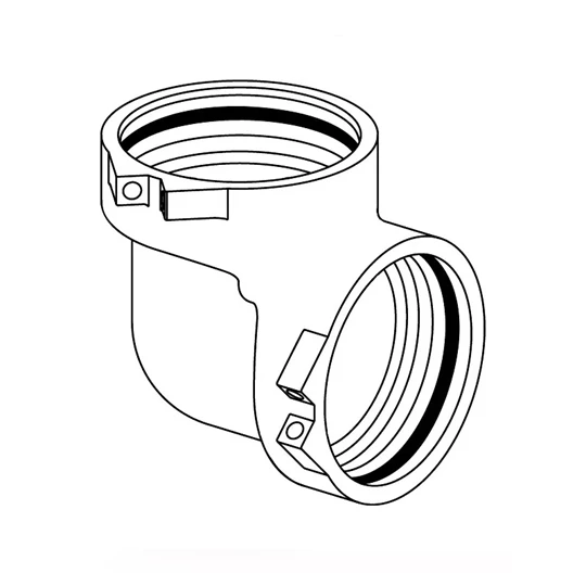 Uponor RS könyök RS3-RS3