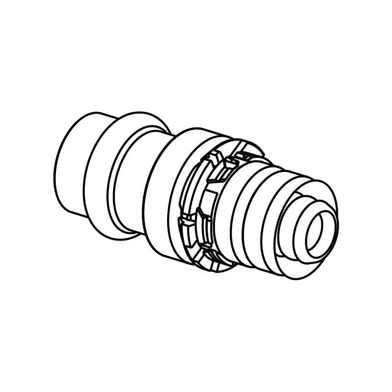 Uponor S-Press fém-ötrétegű átmeneti idom V profilhoz 16-15CU