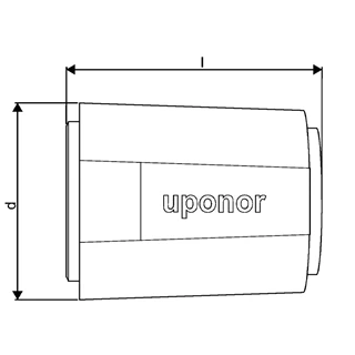 Uponor Vario PLUS Állásszabályzó 24V M30x1,5 km