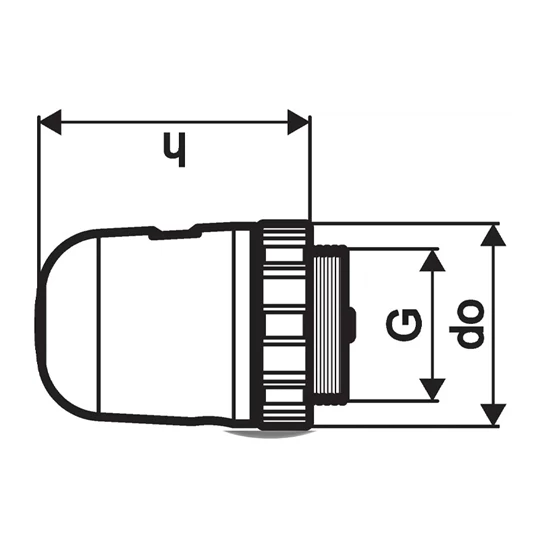 Uponor Vario PLUS Állásszabályzó PRO 24V M30x1,5 km
