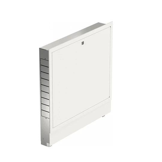 Uponor Vario osztószekrény 1000×730×110mm süllyesztett