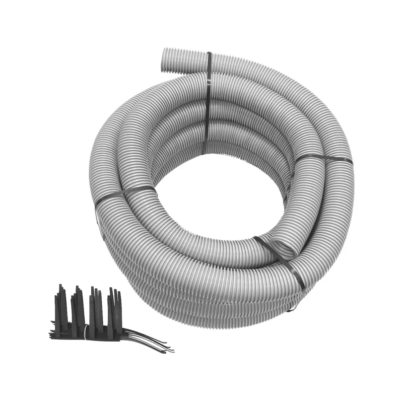 Vaillant égéstermék-elvezetés, osztott és aknás, 80 mm-PP, flexibilis égéstermék elvezető cső