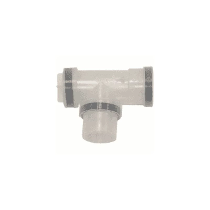 Vaillant égéstermék-elvezetés, osztott és aknás, 80 mm-PP, revíziós T-idom