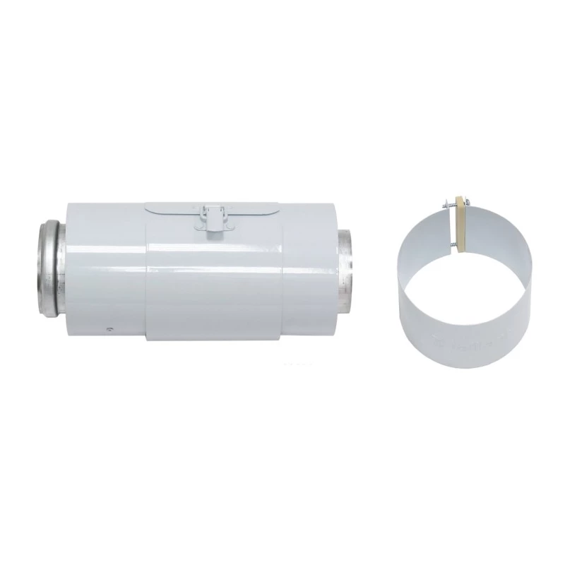 Vaillant égéstermék-elvezetés, turboMAG-hoz 80/125 mm-ALU tisztító nyílással ellátott elem koncentrikus rendszerekhez