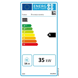 Vaillant ecoTEC plus IoniDetect VU 35 CS/1-5 (N-INT2) fali kondenzációs fűtő gázkazán