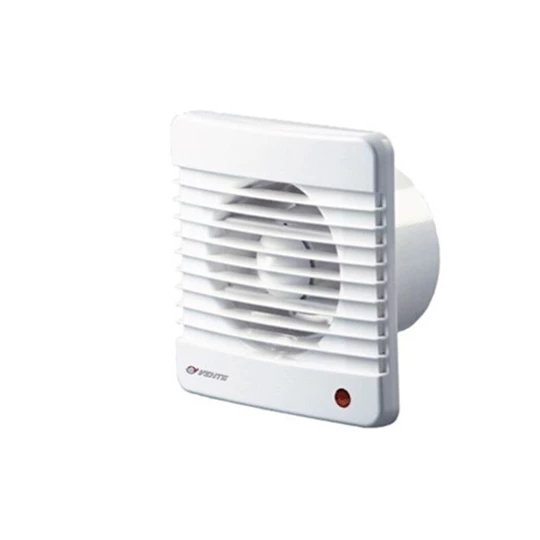 Ventilátor 125 MT TIMER takaróval+lámpa