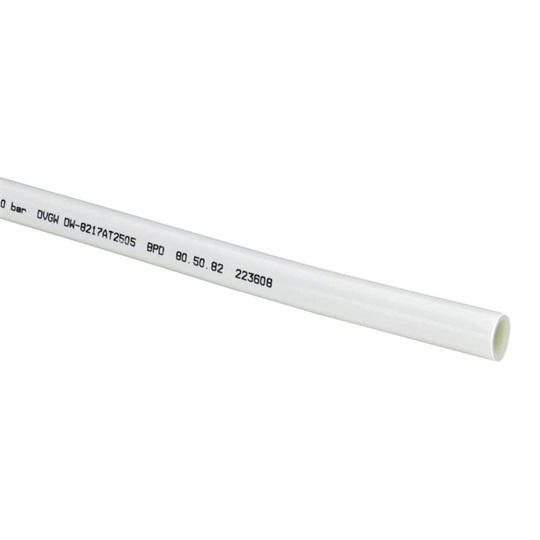 Viega Pexfit Pro-Smartpress ötrétegű cső, PE-Xc, 63 x 4,5 mm, fehér, 5 fm/szál