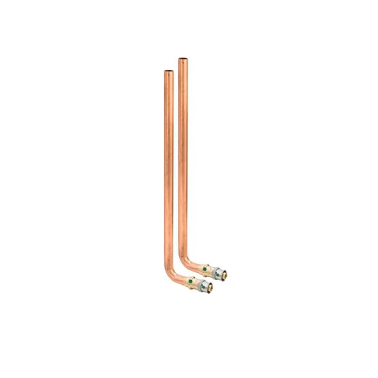 Viega Pexfit Pro bekötőív készlet, 16 - 15, 52x350 mm, 2 db, préselhető, SC-Contur, vörösöntvény-vörösréz